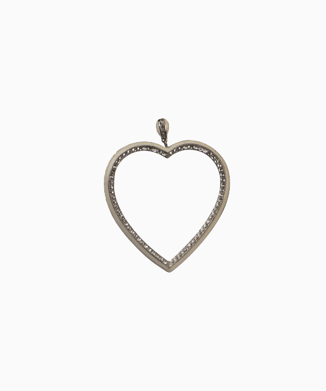 Location Mono Boucle Azzaro, modèle Silver Heart