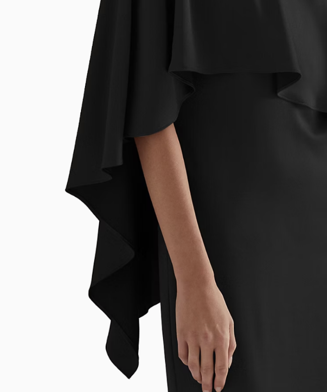 Location et Achat Robe Ralph Lauren, modèle One-Shoulder Drapé 4