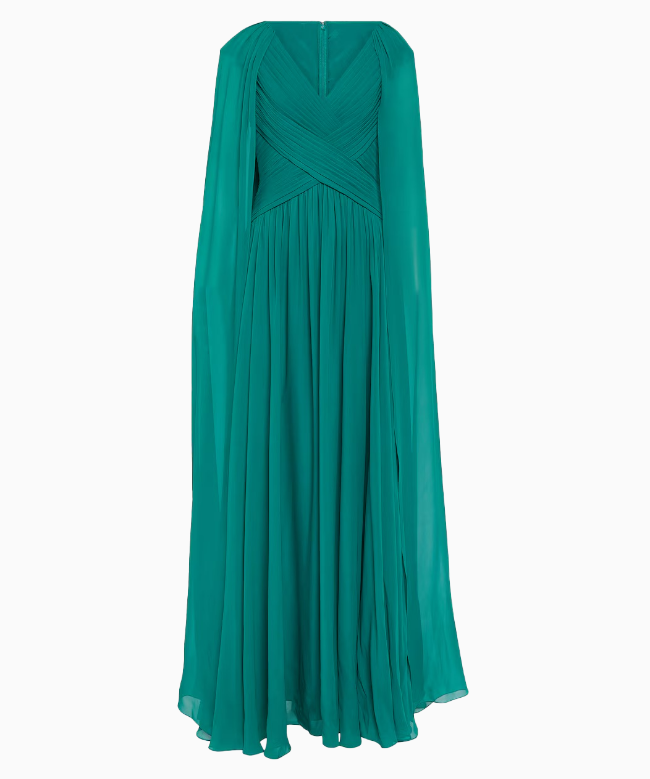 Location et Achat Robe Elie Saab, modèle Cape Emeraude FW2023 1