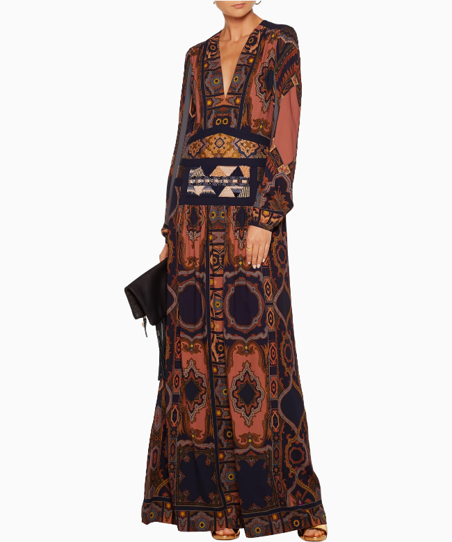 Location Robe de soirée Etro, modèle Tapisserie Bohème. 2