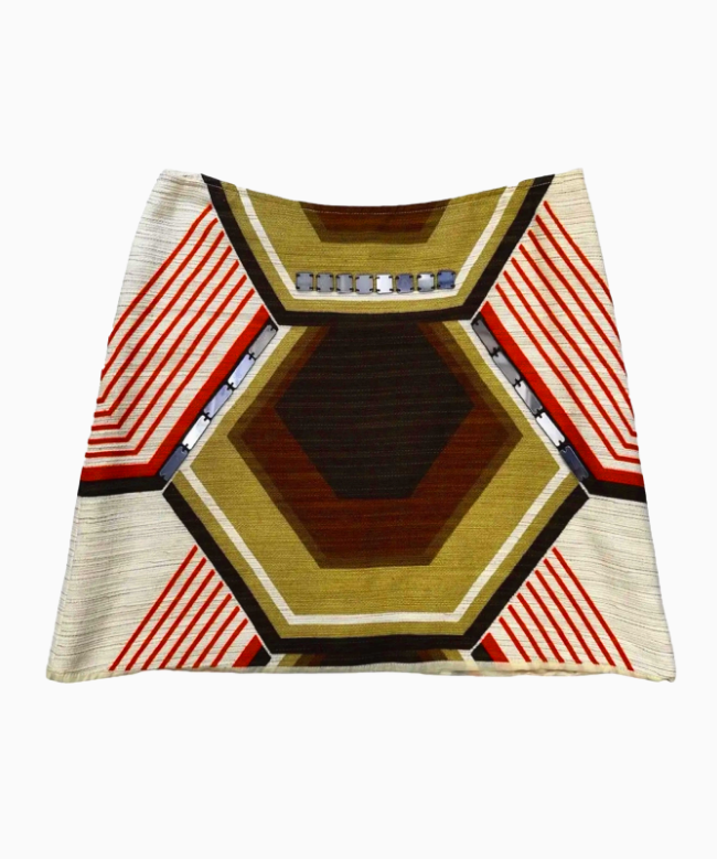 Achat jupe Miu Miu, modèle Bold Mosaic SS2005 2
