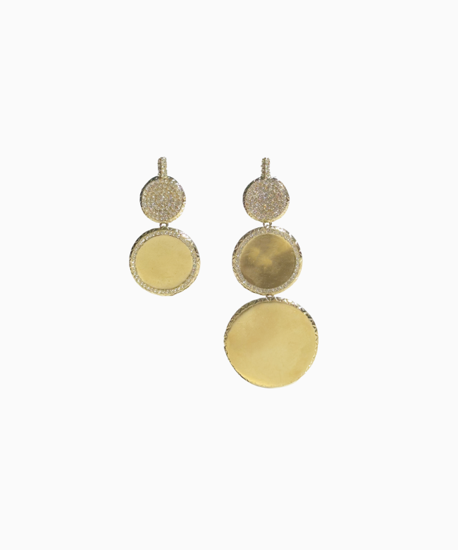 Location Boucles d’oreilles Azzaro, modèle Disques d’Or