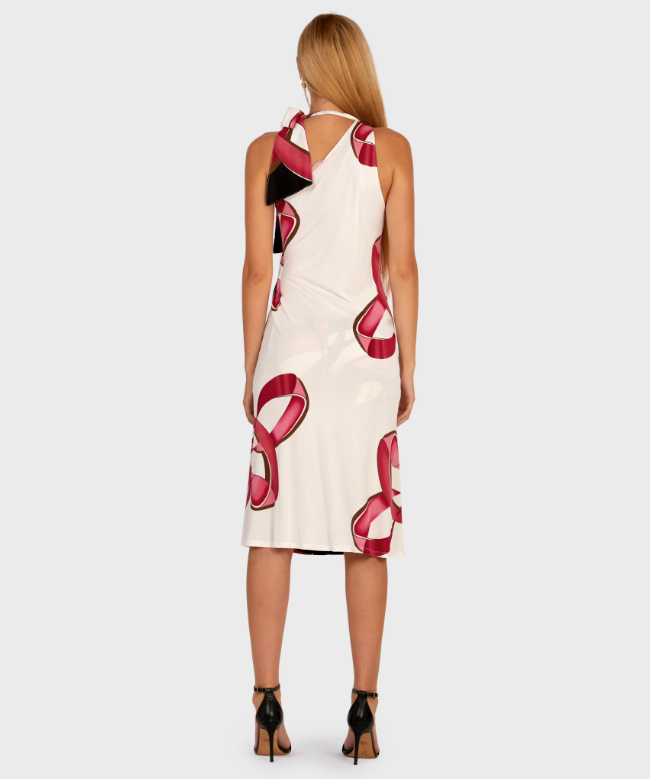 Location Robe de soirée Valentino, modèle Fluid Rouge, 3