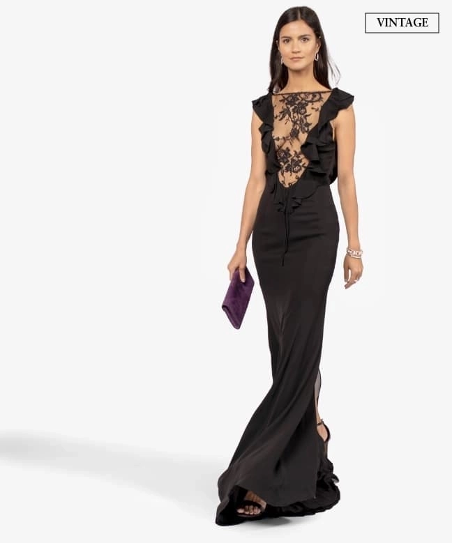 Location Robe de soirée Valentino, modèle Black Lace 2