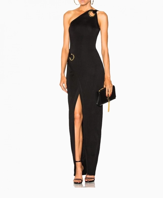 Location Robe de soirée Balmain One Shoulder 1