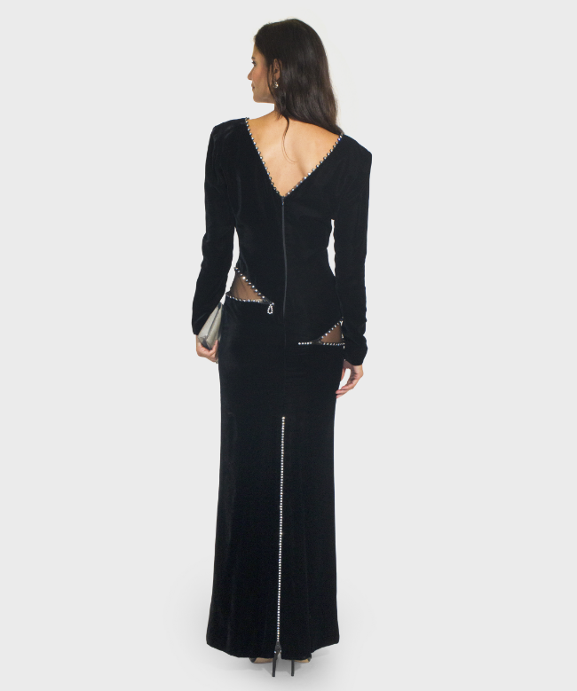 Location Robe de soirée Azzaro, modèle Waist Slot 3