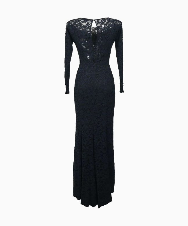 Location Robe de soirée Paule Ka Bustier Dentelle Indigo 2