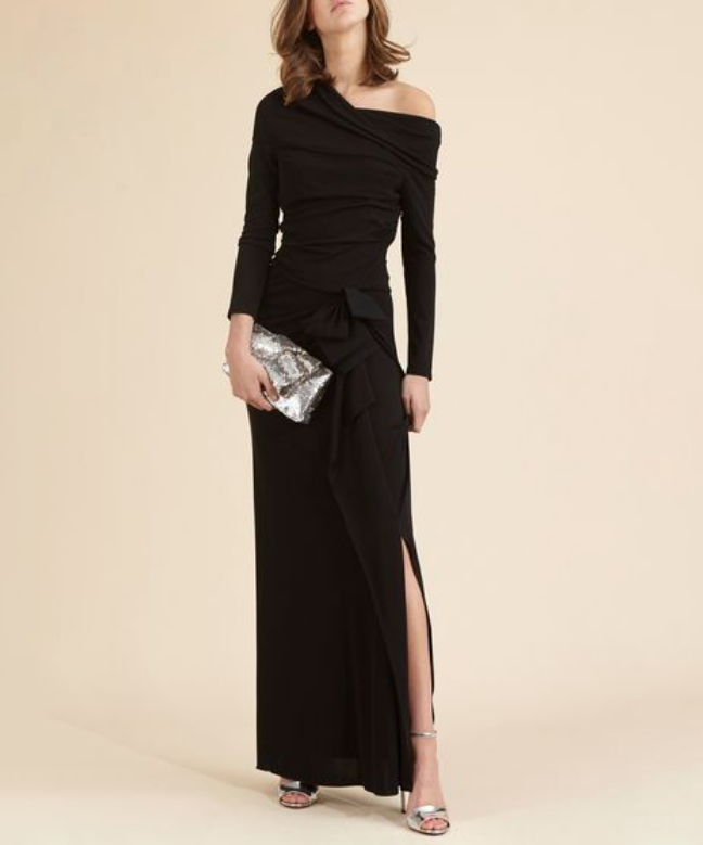 Location Robe de soirée Paule Ka Angeline Noire 1