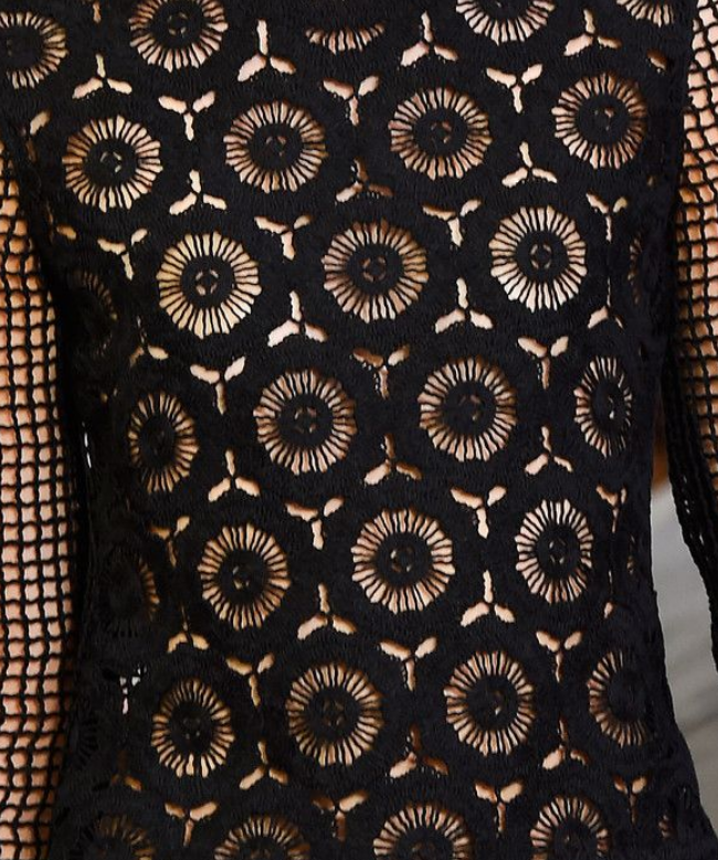 Location Robe de soirée Ungaro, modèle Noire Ibiza 8