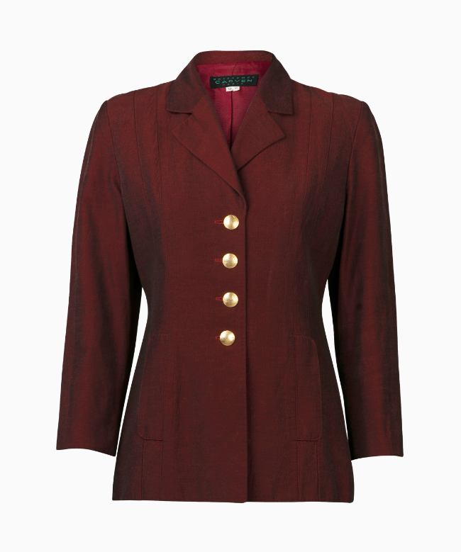 Location & Achat Veste Carven, modèle Vintage Bordeaux 1