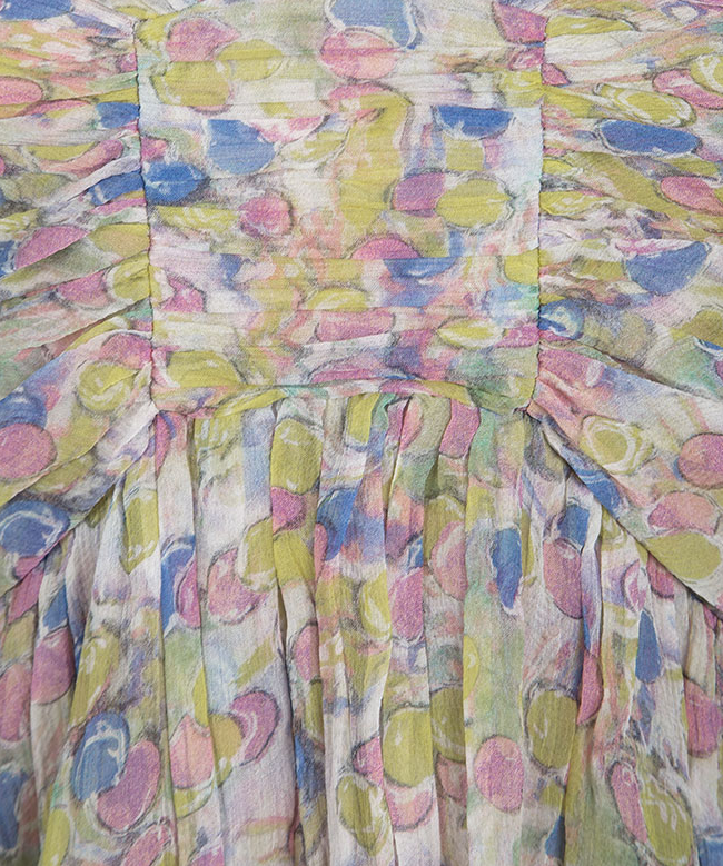Location Robe de soirée Chanel, modèle Polka Doty Multicolore 3