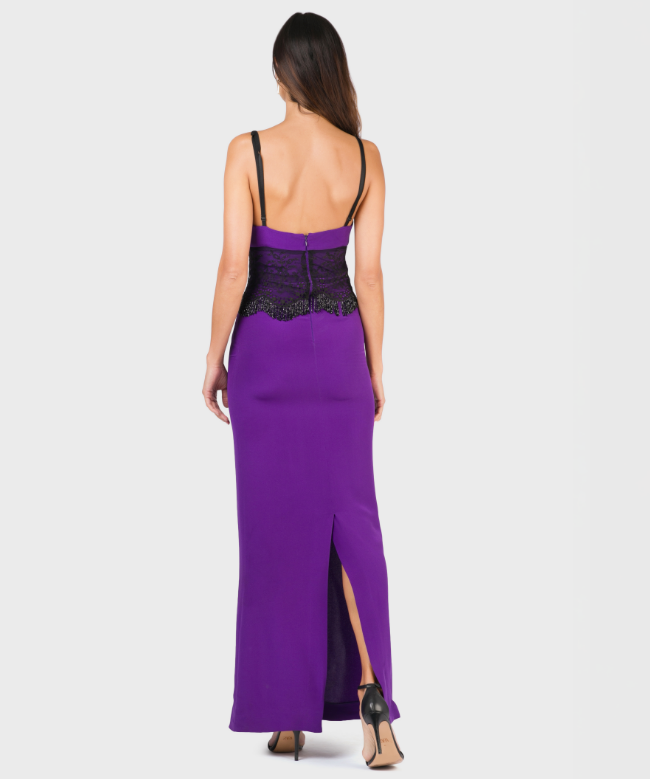 Location Robe de soirée Dolce & Gabbana, modèle Sleepdress Purple 4