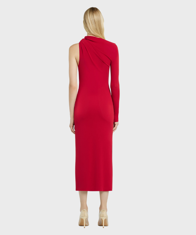 Location Robe de soirée Courrèges, modèle One Shoulder Red 3