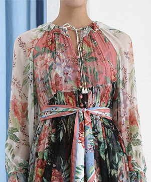 Location Robe de soirée Zimmermann Bellitude Spliced 6