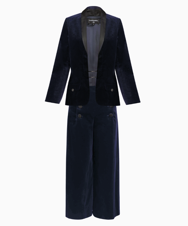 Location & Achat Ensemble Chanel, modèle Velours Éclipse 2
