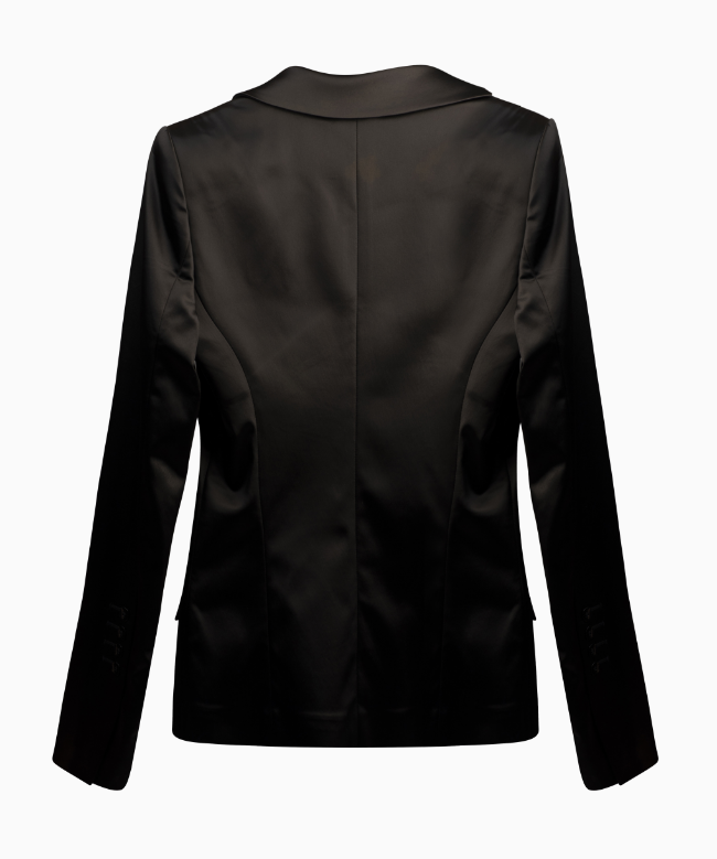 Location veste John Galliano, modèle Cuir Noir 4