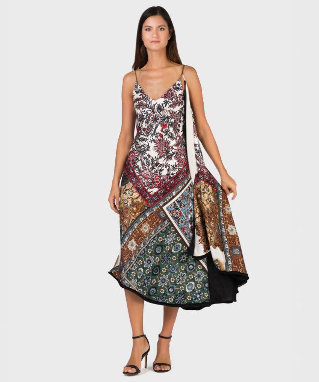 Location et Achat Robe Louis Vuitton, modèle Silk FW2016 par Nicolas Ghesquière 3