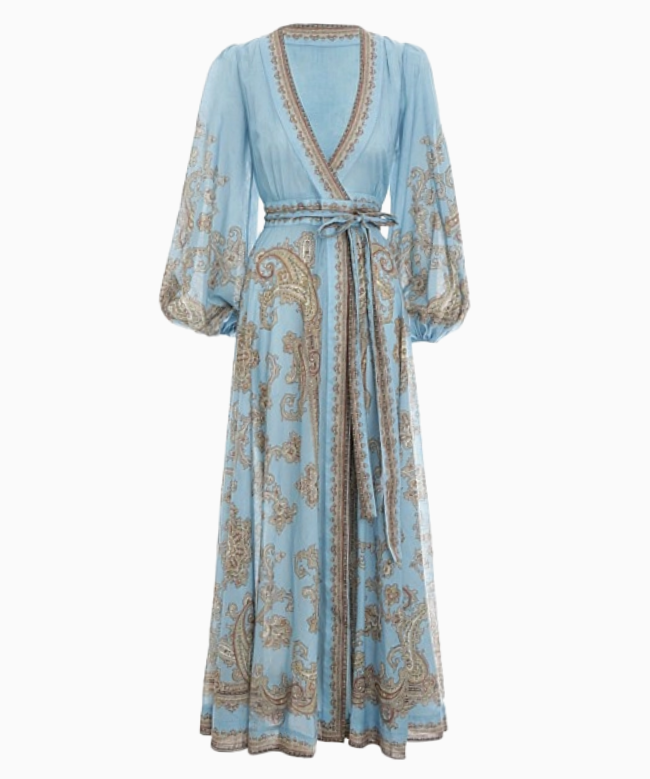 Location Robe de soirée Zimermann, modèle Fiesta Wrap