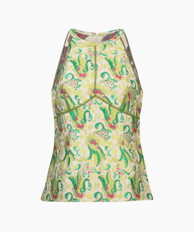 Location Robe de soirée Prada, modèle Baroque Pastel SS2003 3