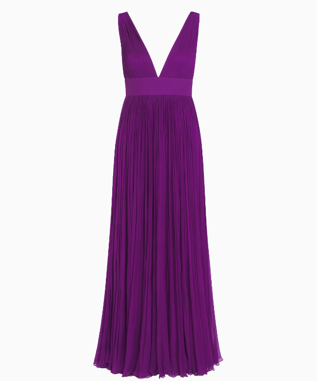 Location et Achat Robe Elie Saab, modèle Plissé Orchidée SS2008 1