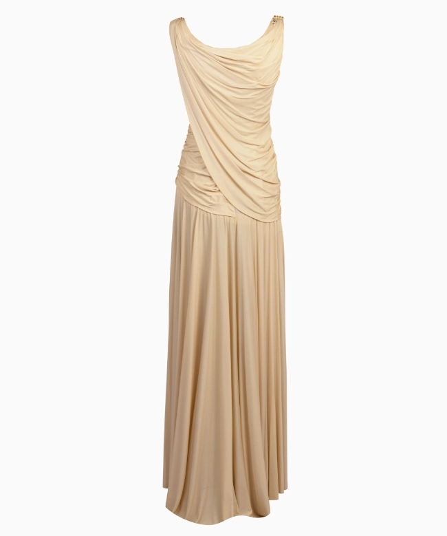 Location Robe de soirée Azzaro, modèle draped sand 3
