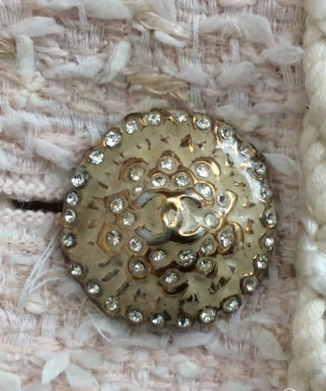 Location veste chanel, modèle Blush Pink Tweed 5