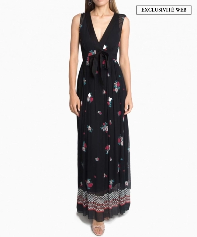 Location Robe de soirée Philosophy Di Serafini Floral Print 2