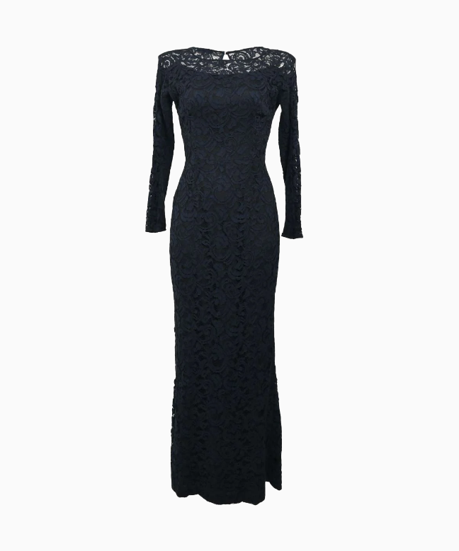 Location Robe de soirée Paule Ka Bustier Dentelle Indigo 1