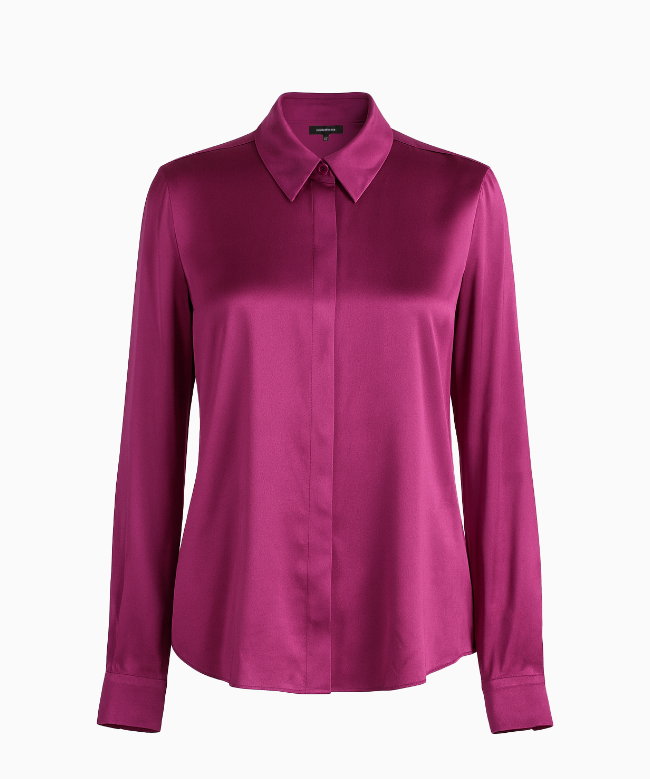 Location et Achat Chemise Barbara Bui, modèle Satin Fuchsia 1
