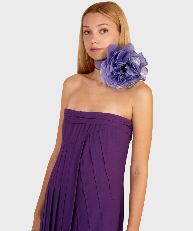 Location Robe de soirée Dior, modèle Symphonie Violette ss2007. 4