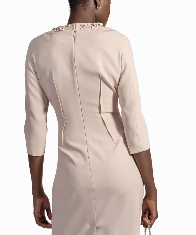 Location Robe de soirée Paule Ka Rose Crystal 4