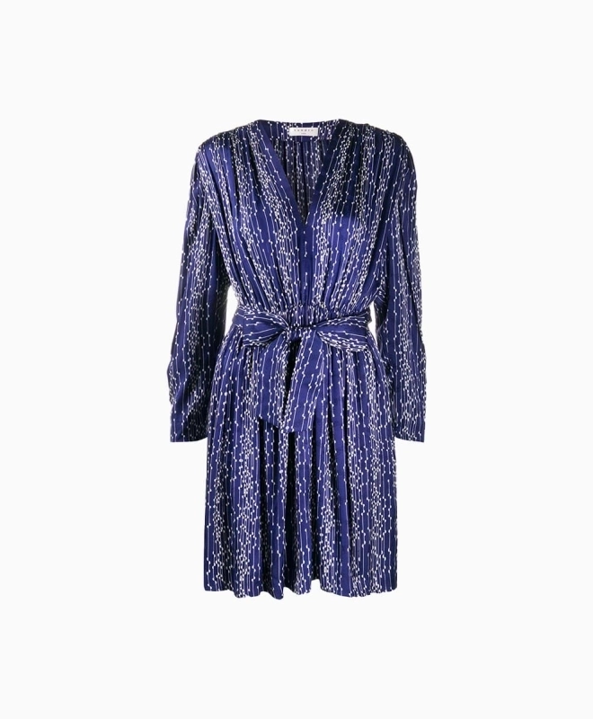 Location Robe de soirée Angel Satin Jacquard Sandro 1