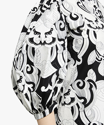 Location Robe de soirée See By Chloe Printed Poplin 4