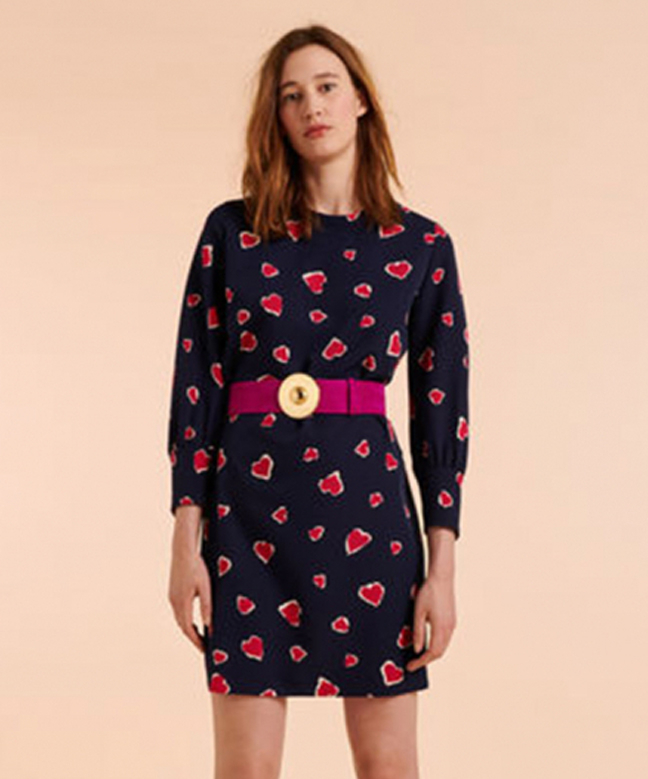 Location Robe de soirée Tara Jarmon Coeur 1