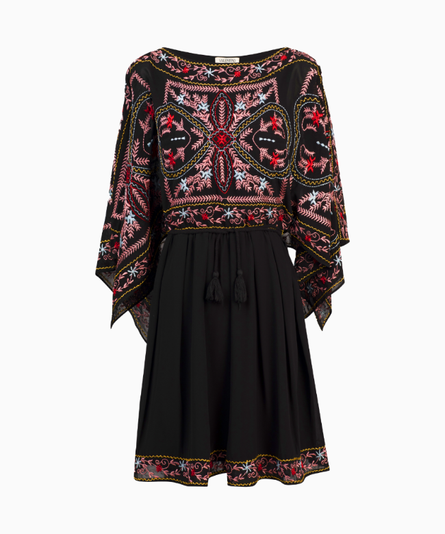 Location Robe de soirée Valentino, modèle Broderies Bohèmes FW 2015
