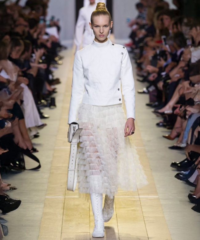 Achat Veste Dior, modèle Matelassée Blanche SS2017 2