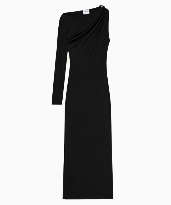 Location Robe de soirée Courrèges, modèle One Shoulder Black 2