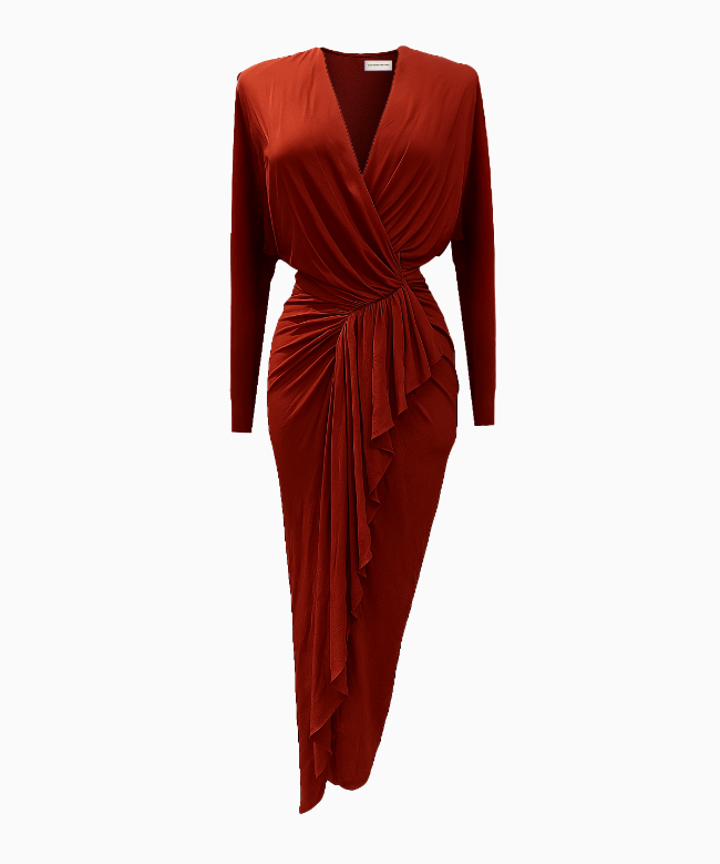 Location et Achat Robe Alexandre Vauthier, modèle Drapé Asymétrique Iconique