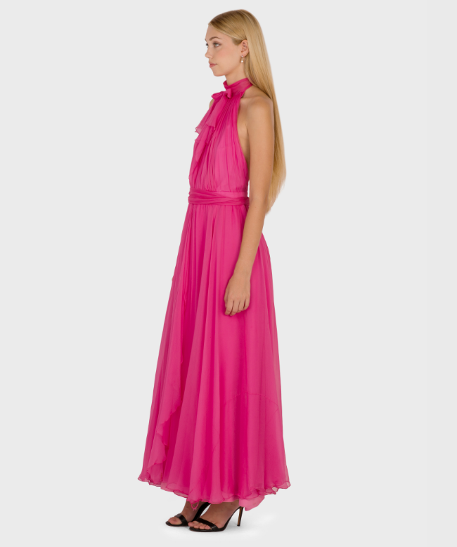 Location Robe de soirée Nina Ricci, modèle Pink Vénus 3