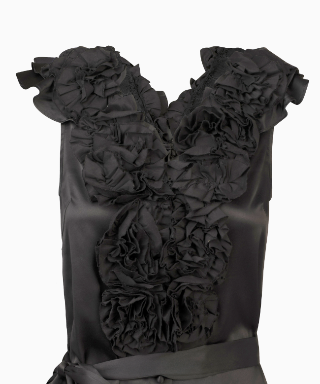 Location et Achat Top Chloé, modèle Satin Fleuri 2