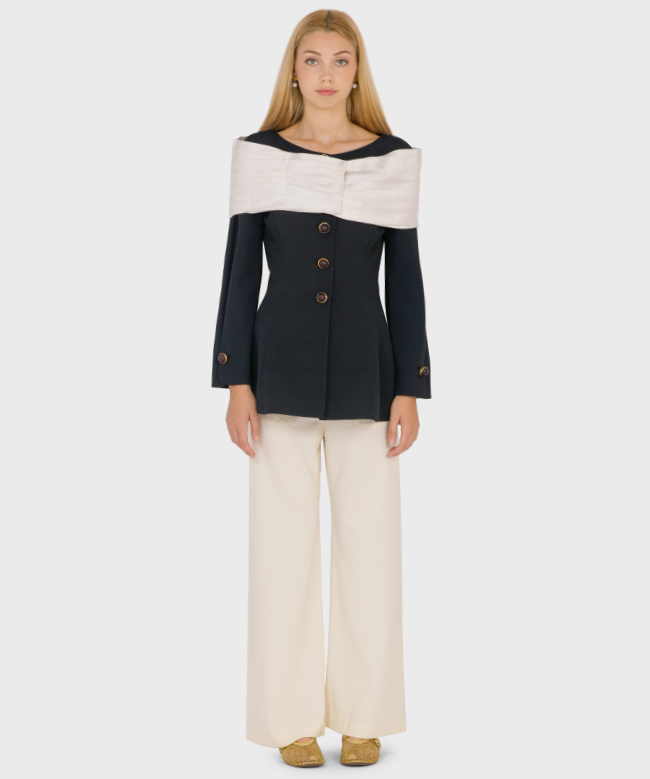 Location Veste Nina Ricci, modèle Plissée De Lune 3