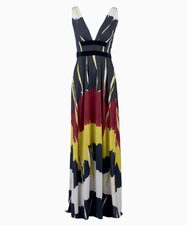 Location et Achat Robe Christian Lacroix, modèle Tricolore FW2008-2009 1