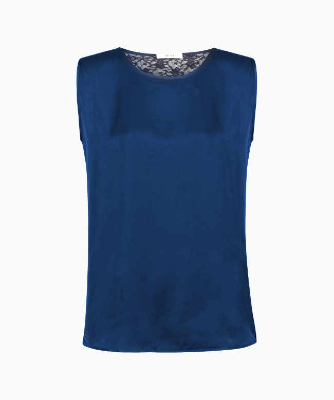 Location Top Céline, modèle Cobalt SS2016 par Phoebe Philo 1