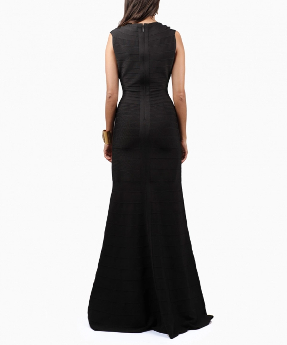 Location Robe de soirée longue Hervé Léger Roma 3