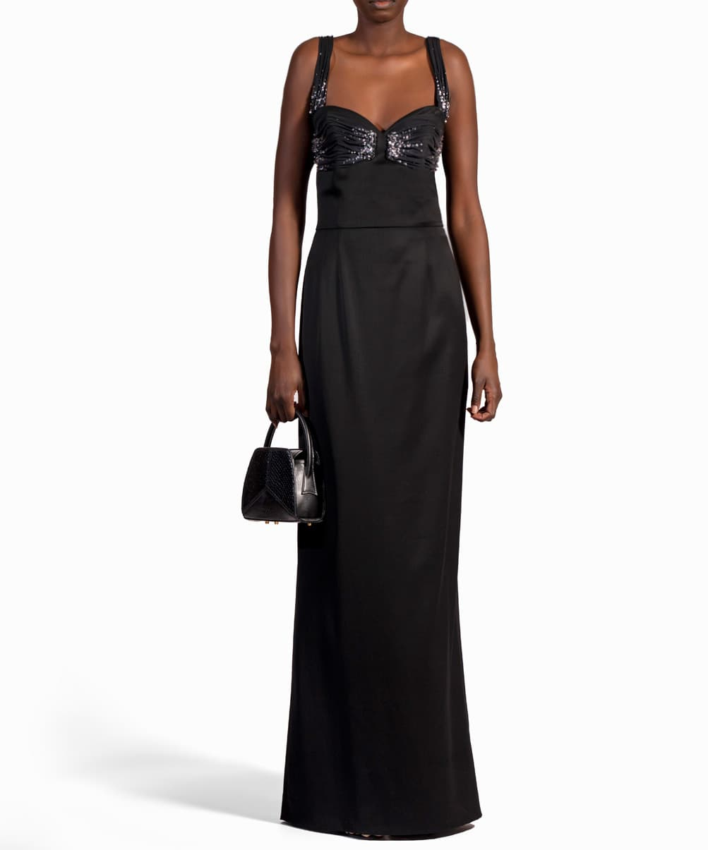 Location Robe de soirée Azzarro Col Coeur 1