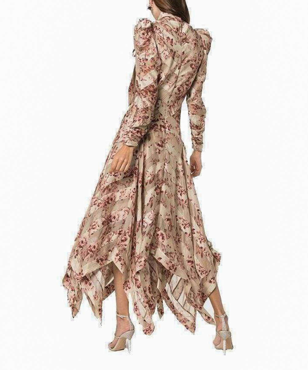 Location Robe de soirée Zimmermann Floral Neck Tie 3