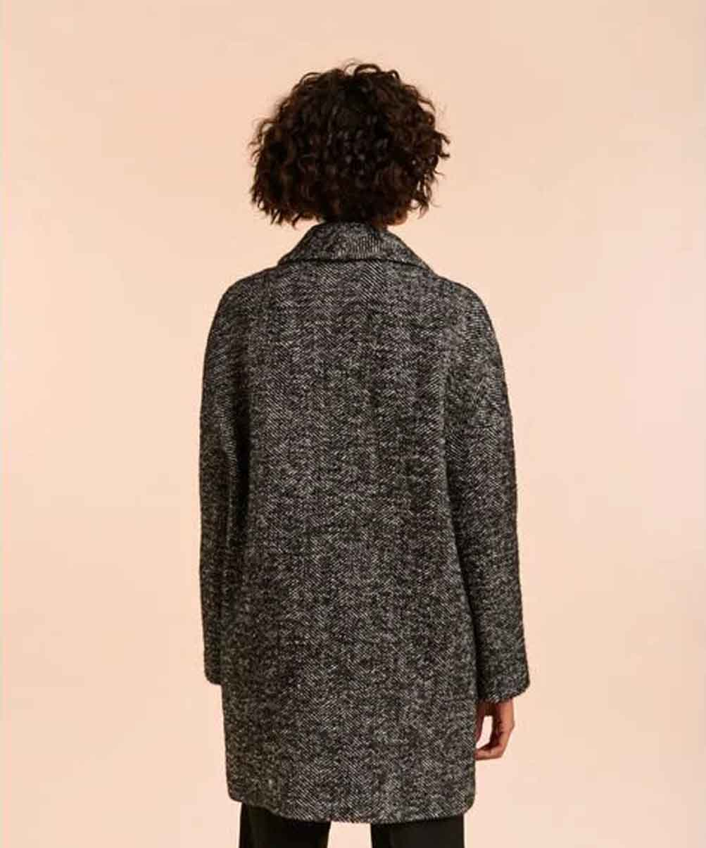 Location manteau TARA JARMON modèle Noir 4