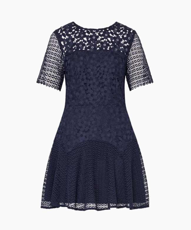 Location Robe Milly, modèle Lana Floral Navy 1