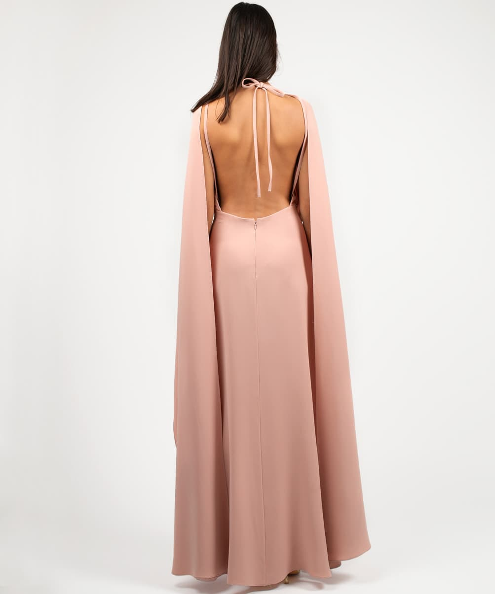 Location Robe de soirée Valentino Pink Cape 3