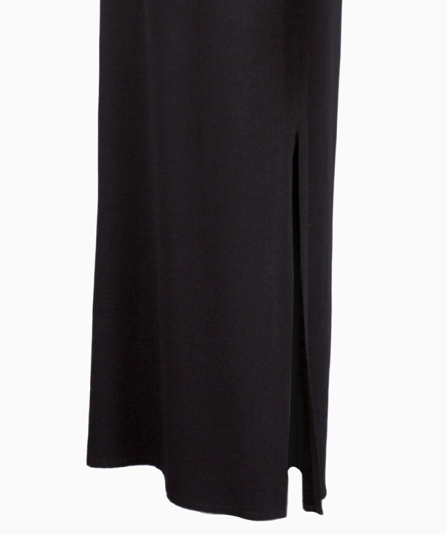 Location et Achat Robe Yves Saint Laurent, modèle Noire Minimaliste FW1997 3